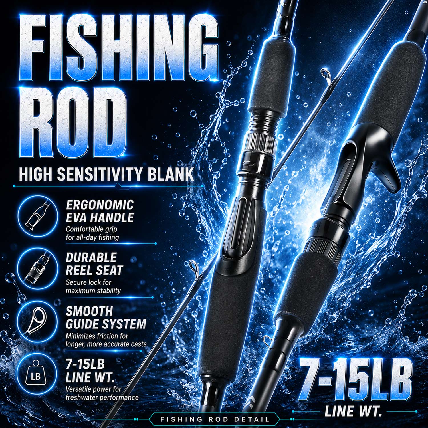 Fishing Boat Fiberglass - Sougayilang 1.8m Fishing Rod Fiberglass Composite