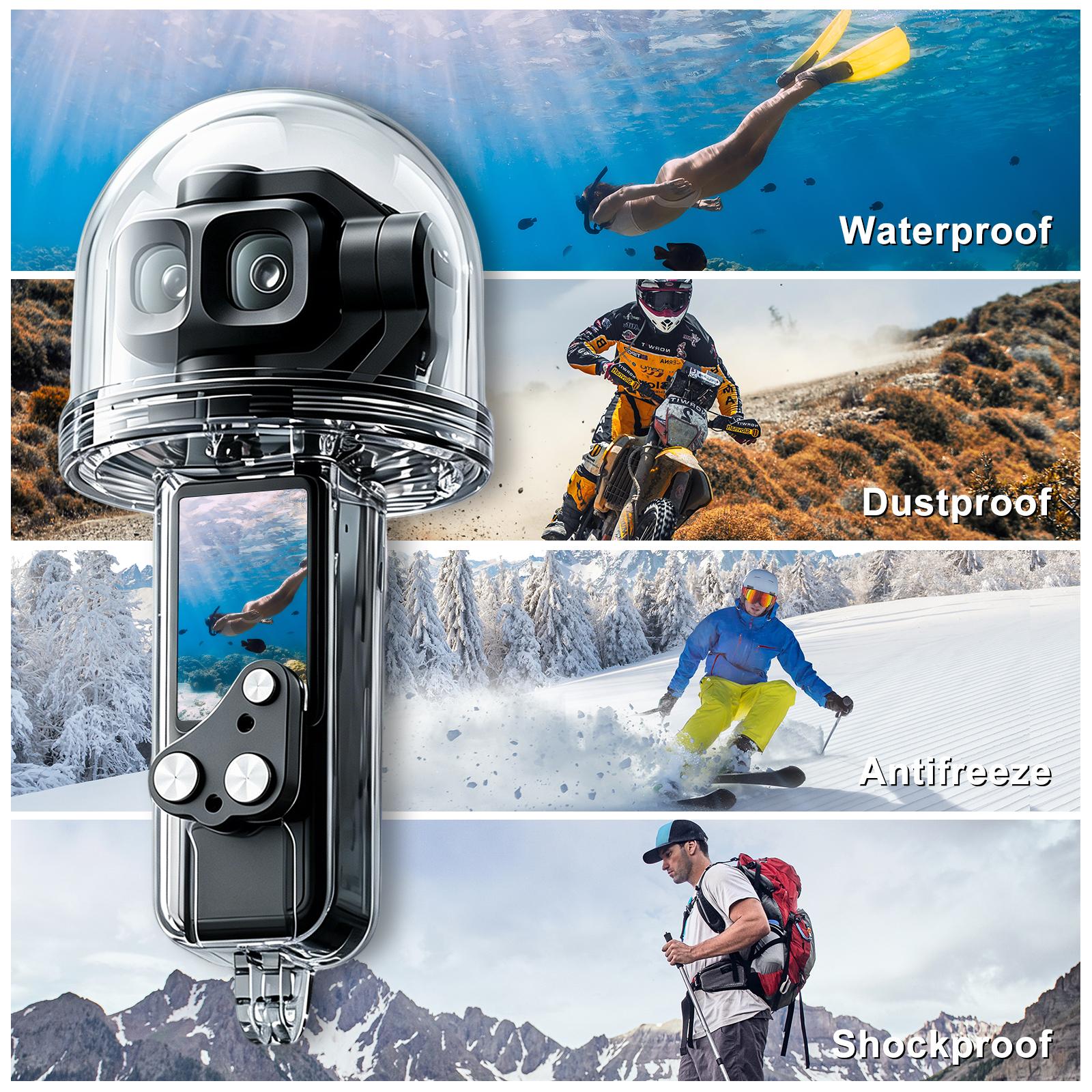 50m Underwater For Pocket 4P W - Fishing Boat Cover 评论和价格
