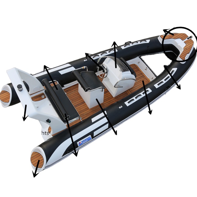 16ft 4.80m Hypalon Material Fi - Fishing Boat Fiberglass 评论和价格