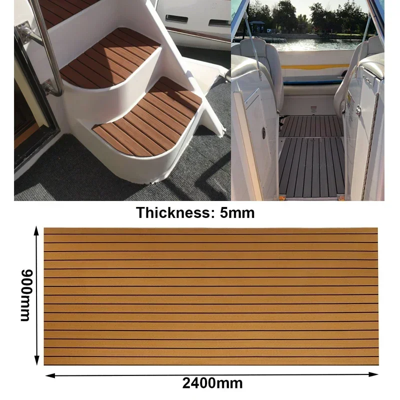 900x2400x5mm EVA Foam Faux Tea - Fishing Boat Fiberglass 评论和价格