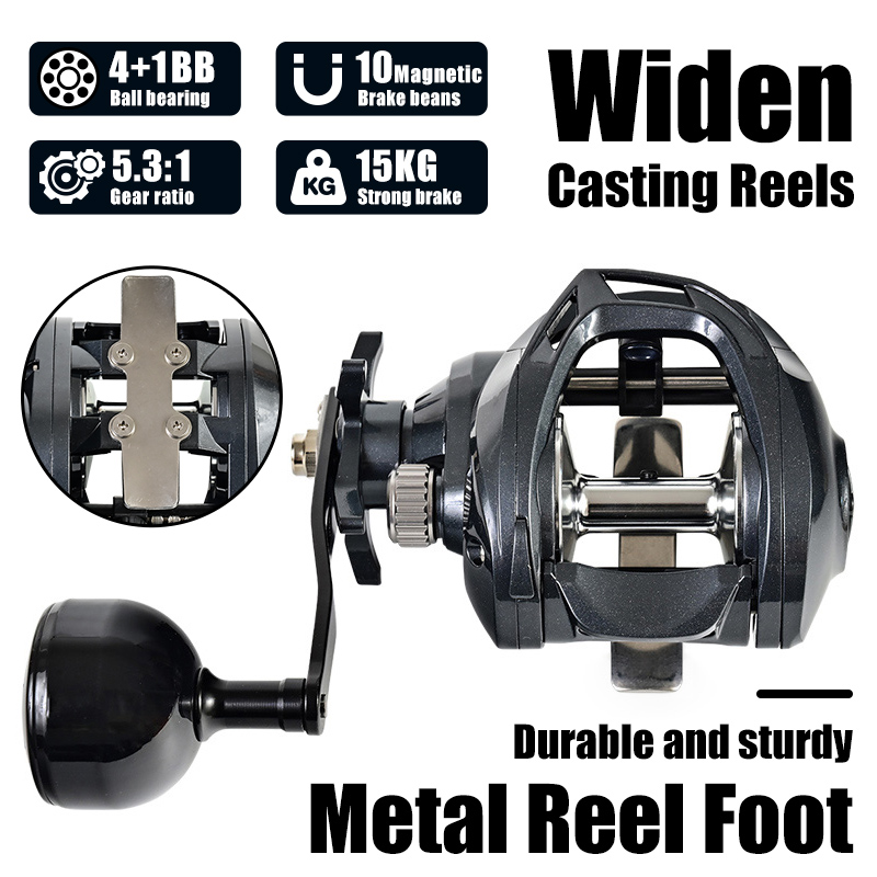 Wide Body, Large Capacity, Lon - Abu Garcia Reel Max 评论和价格