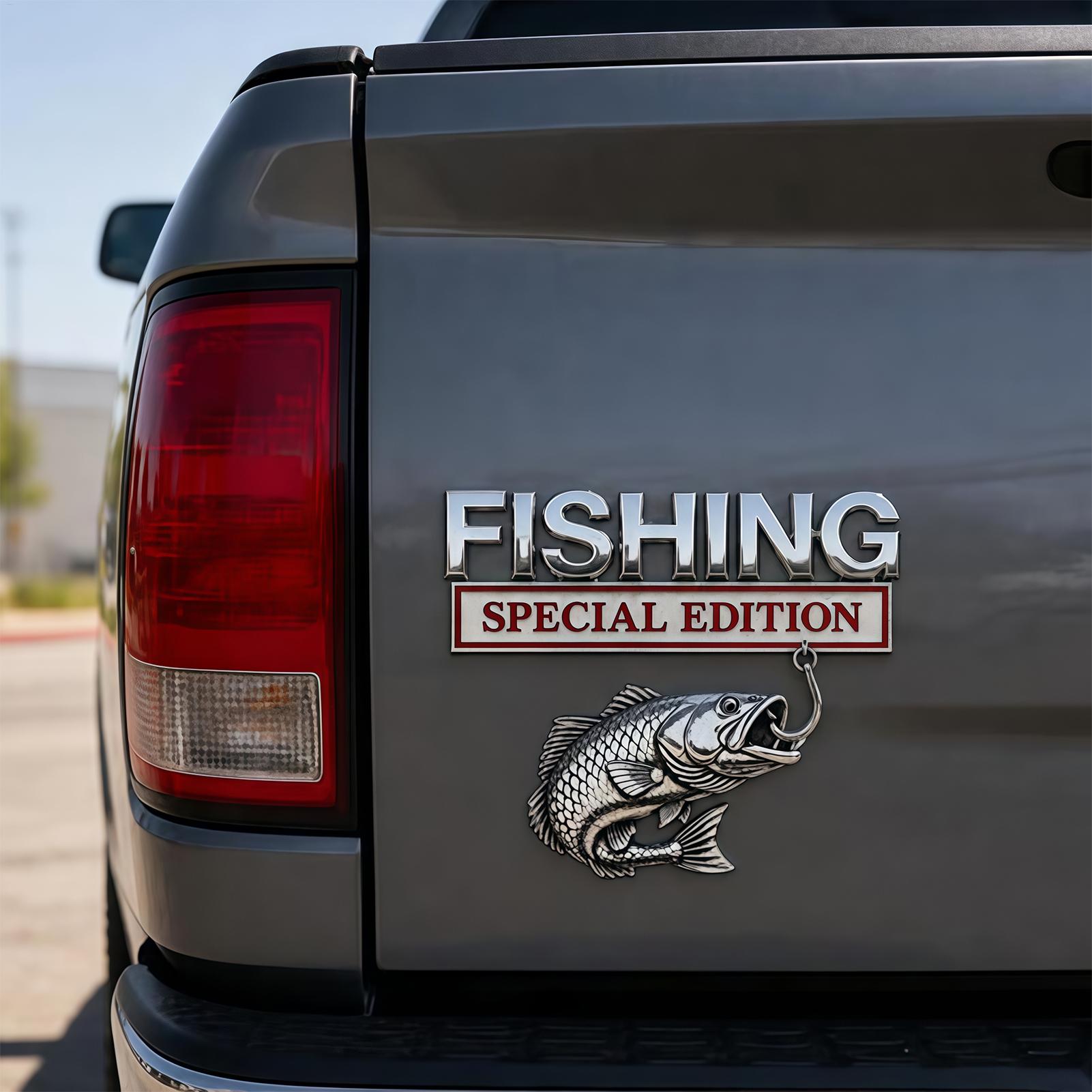 Car Emblems and Badges Metal F - Fishing Boat Oar 评论和价格