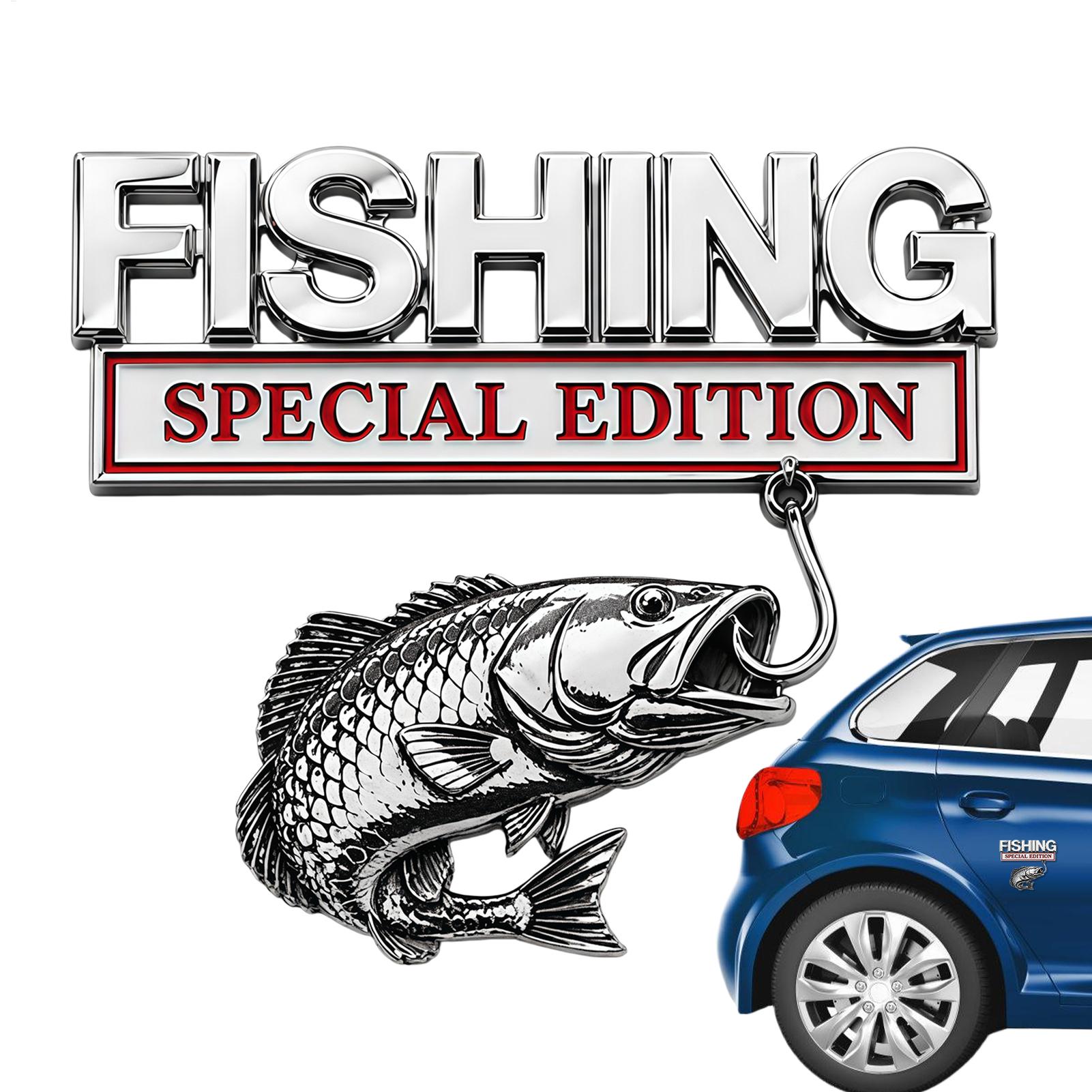 Car Emblems and Badges Metal F - Fishing Boat Oar 评论和价格