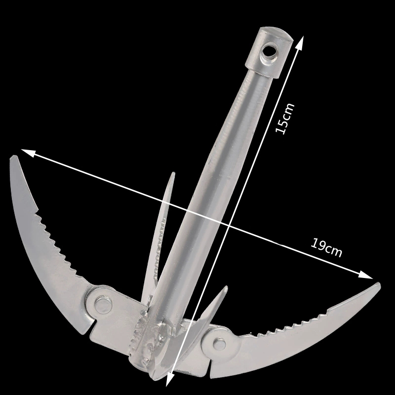 4 Claw Anchor Sickle Foldable  - Fishing Boat Anchor 评论和价格