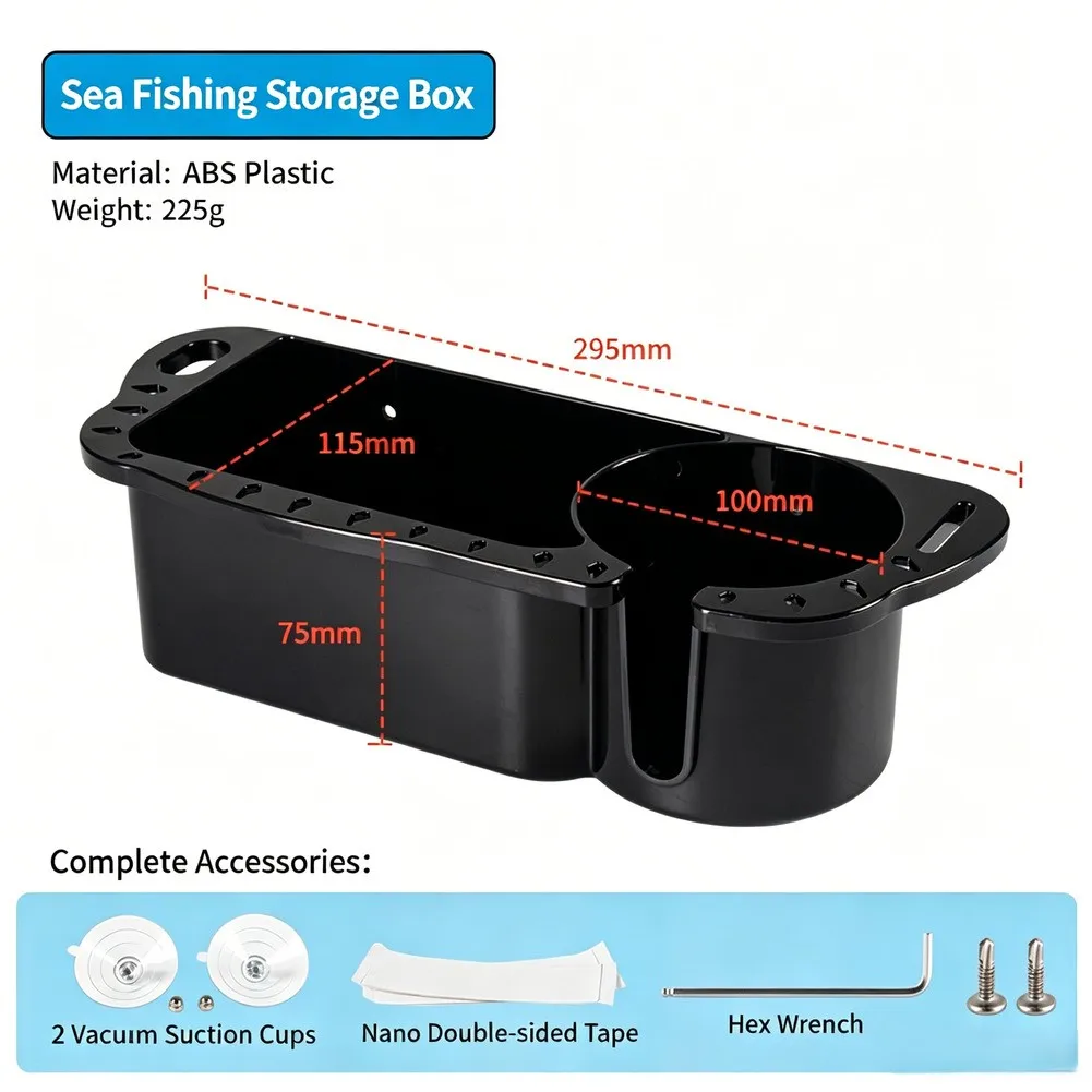 ABS Fishing Container Fishing  - Fishing Boat Steering Wheel 评论和价格