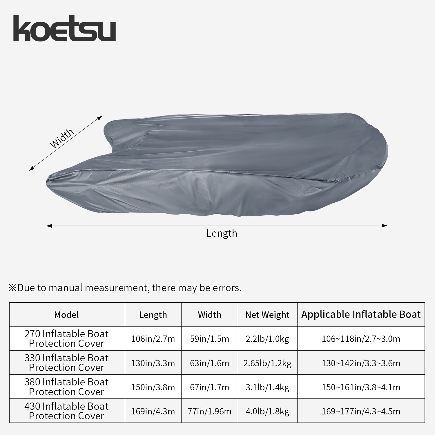 KOETSU 420D Marine Grade Anti- - Fishing Boat Cover 评论和价格